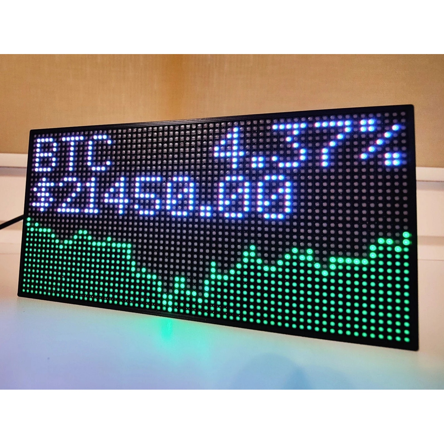 Ticker Live Price Wifi LED Display