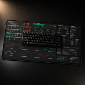 Forex and General Trader's Premium Desk Mat — view 3