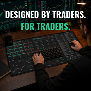 Universal Stocks Trader's Premium Desk Mat — design detail