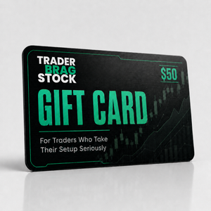 Trader Brag Stock Gift Card — $50 value