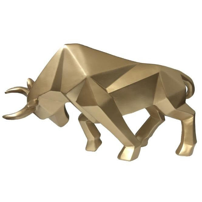 Modern Bull Figurine