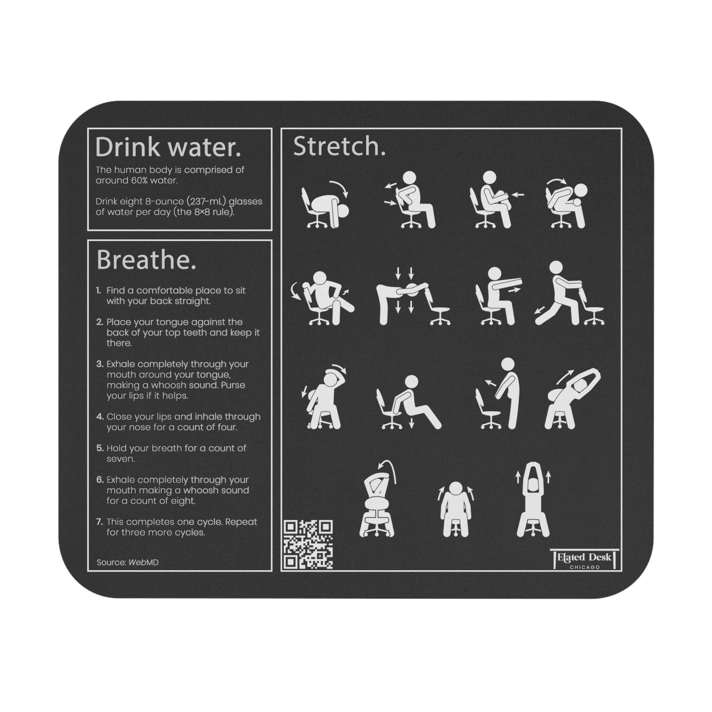 Desk Life Necessities Mouse Pad
