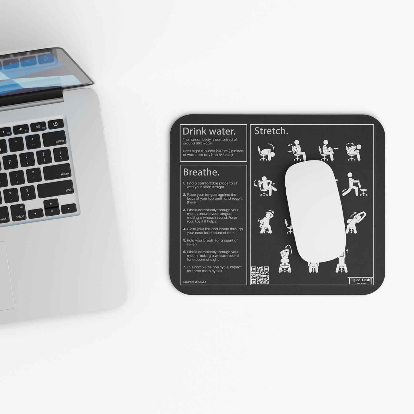 Desk Life Necessities Mouse Pad