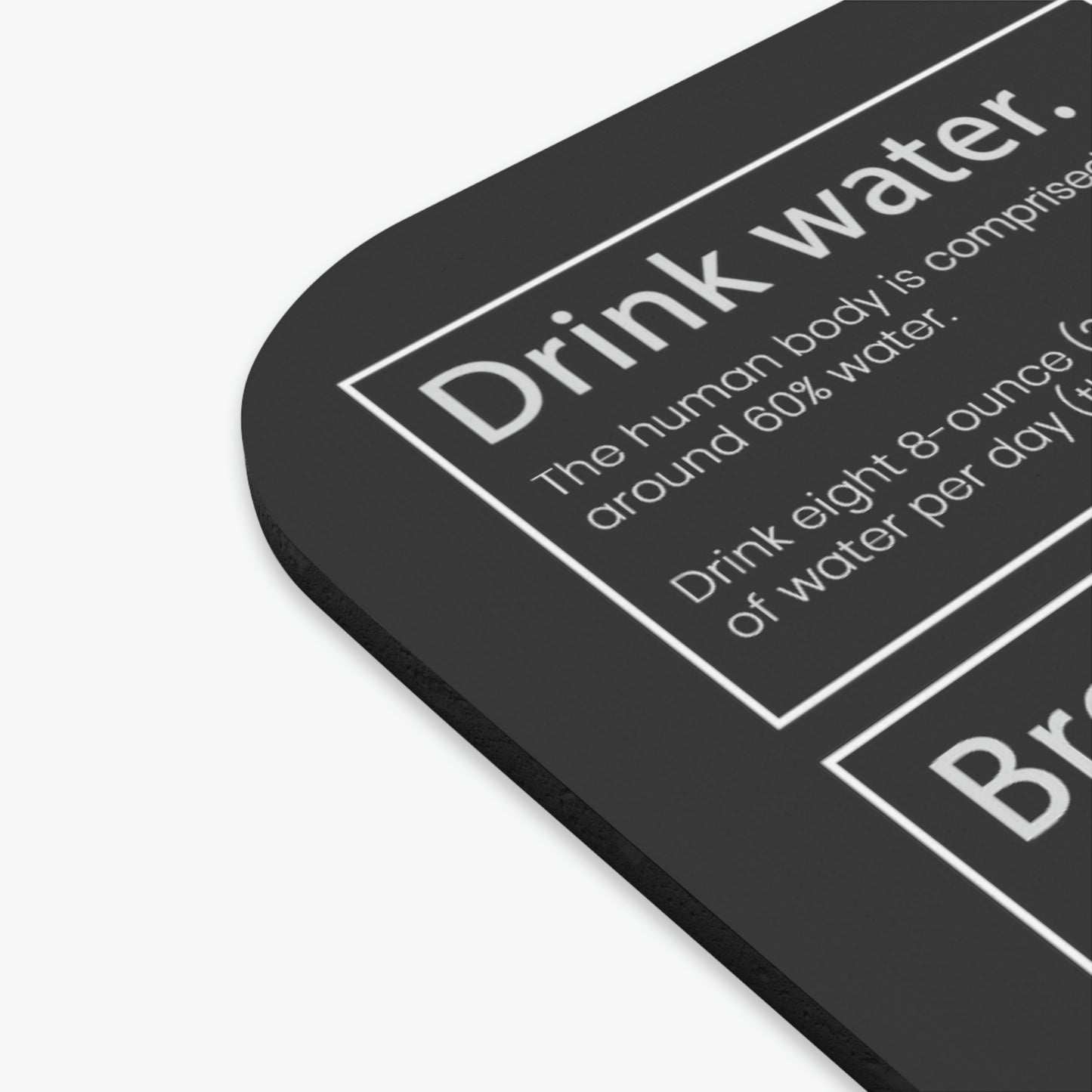 Desk Life Necessities Mouse Pad