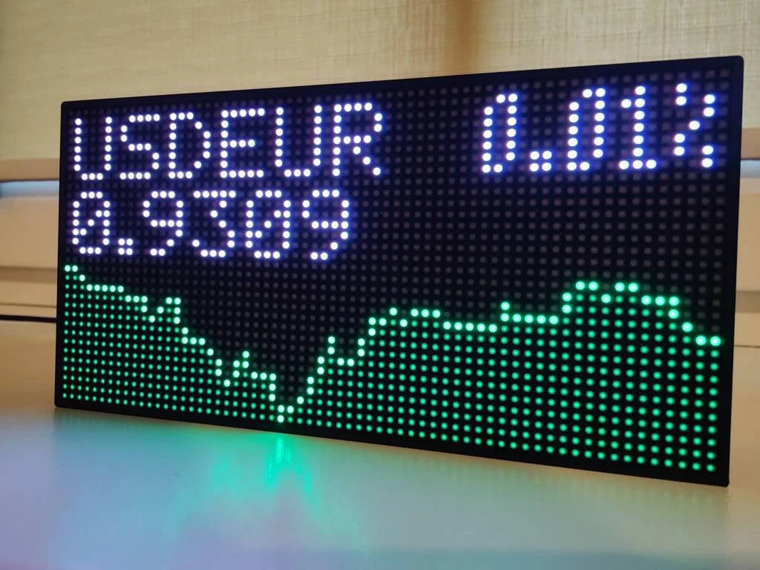 Ticker Live Price Wifi LED Display