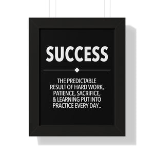black and white motivational wall art poster, money making, success, grind, hustle