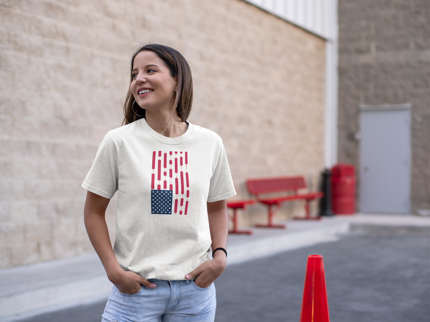 American Trader Flag T-shirt