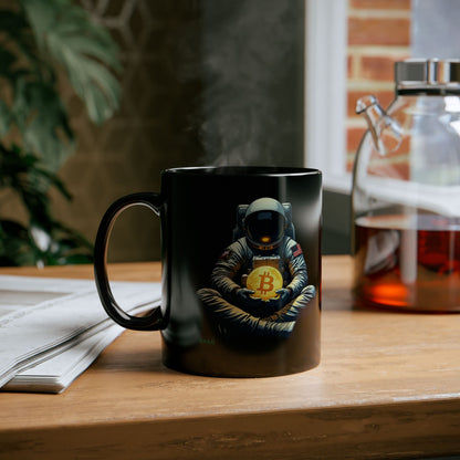 Crypto Astronaut: Bitcoin Explorer Mug