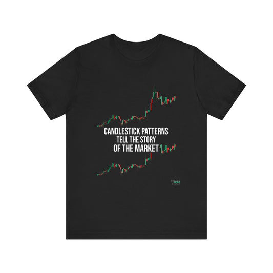 Candlesticks - The Story Of The Market T-Shirt