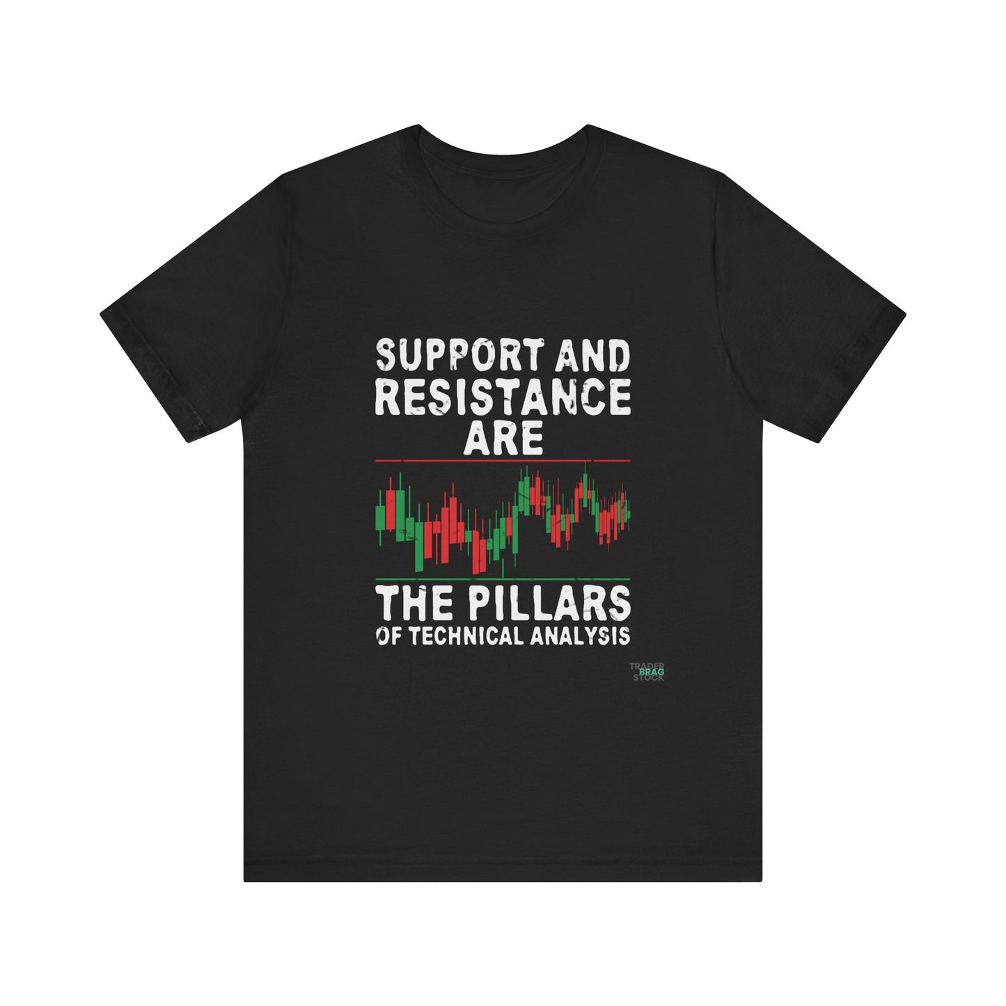 Support and Resistance: The Pillars of Technical Analysis T-Shirt