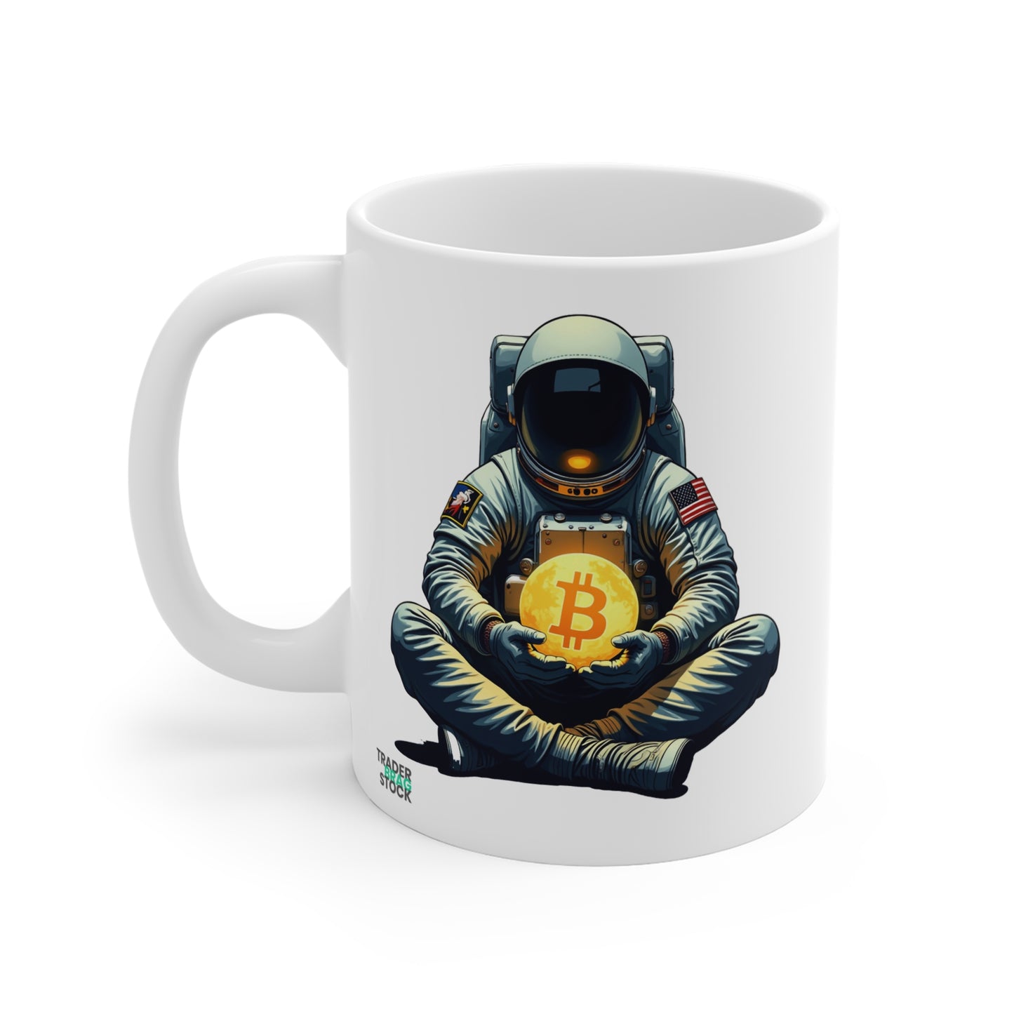 Crypto Astronaut: Bitcoin Explorer Mug