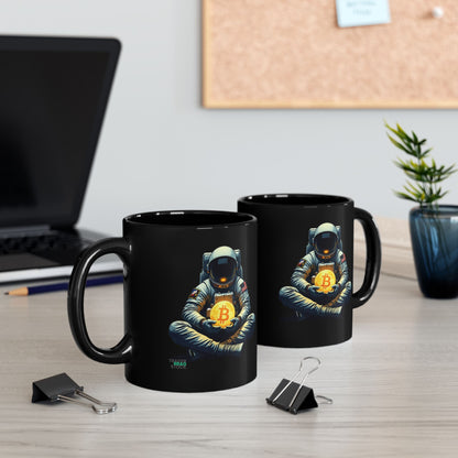 Crypto Astronaut: Bitcoin Explorer Mug