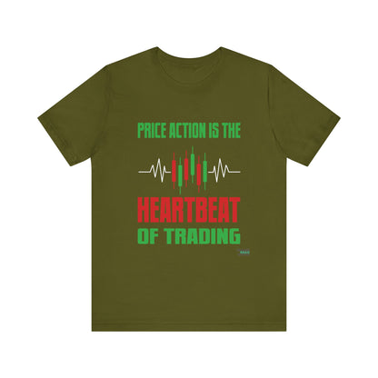 Price Action Trading Typography Tee