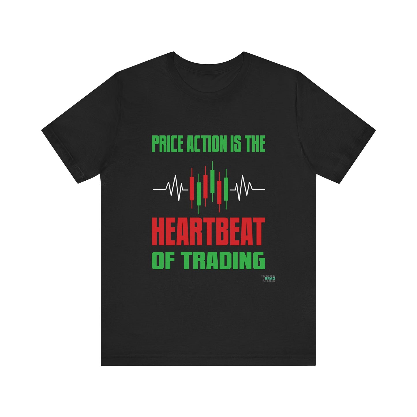 Price Action Trading Typography Tee