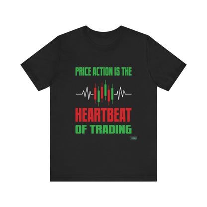 Price Action Trading Typography Tee