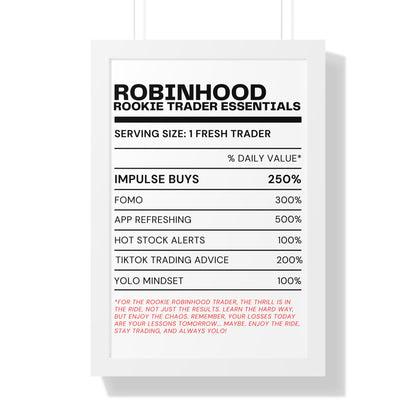 The Rookie Trader's Essentials Poster