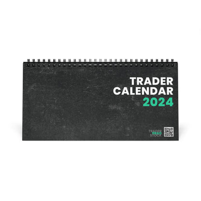 Le pack du trader : tapis de bureau premium du trader + calendrier de bureau + journal du trader (avec modèles de graphiques et chandeliers)