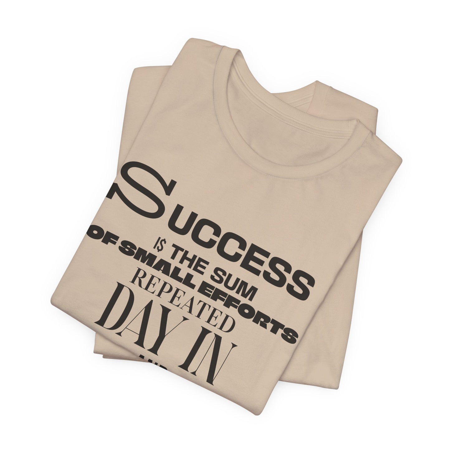 Success is the Sum of Small Efforts T-Shirt