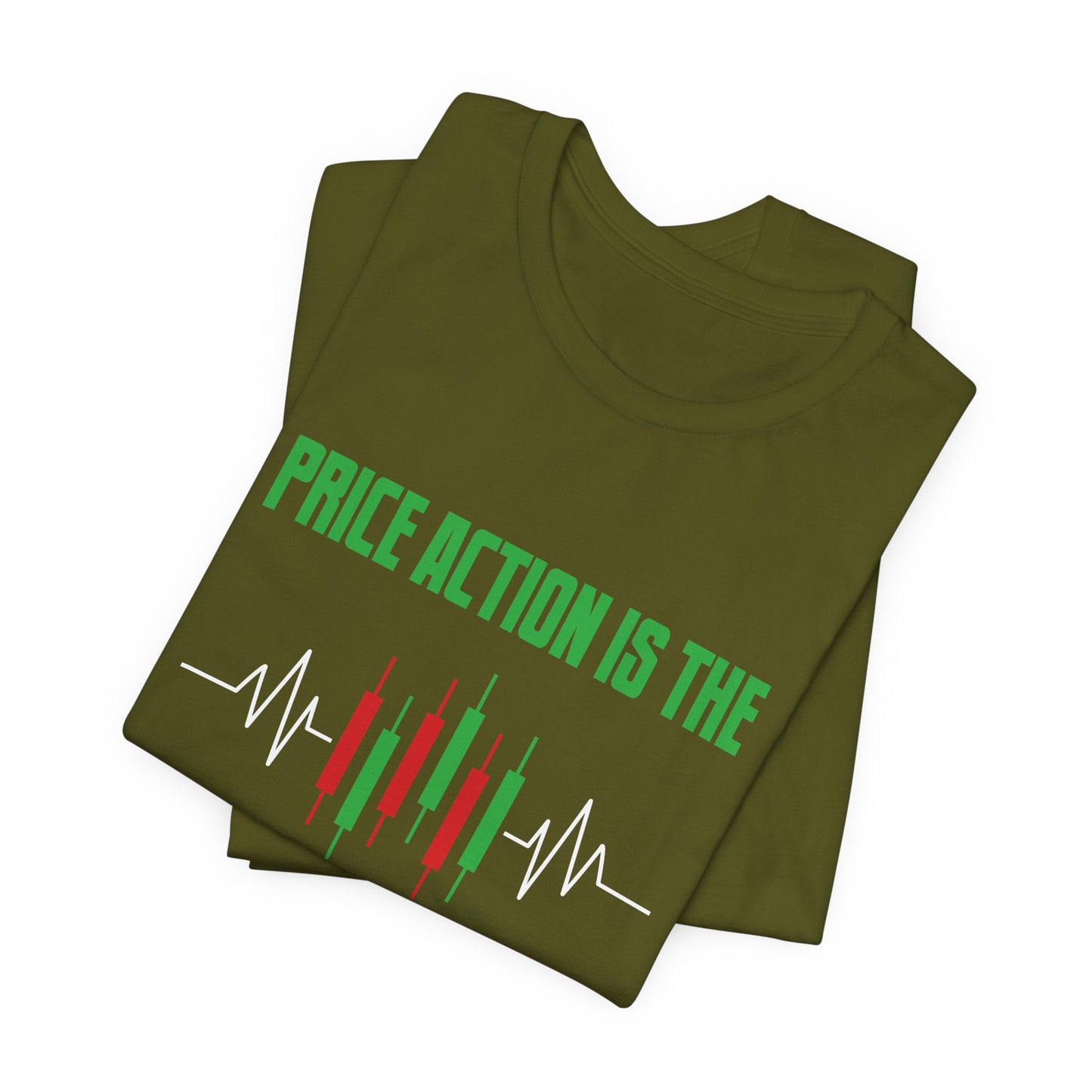 Price Action Trading Typography Tee