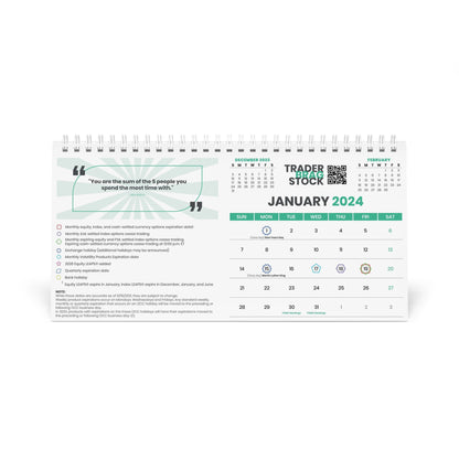 Trader Desk Calendar