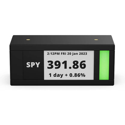 Stackable Stock Ticker with E-Paper Screen