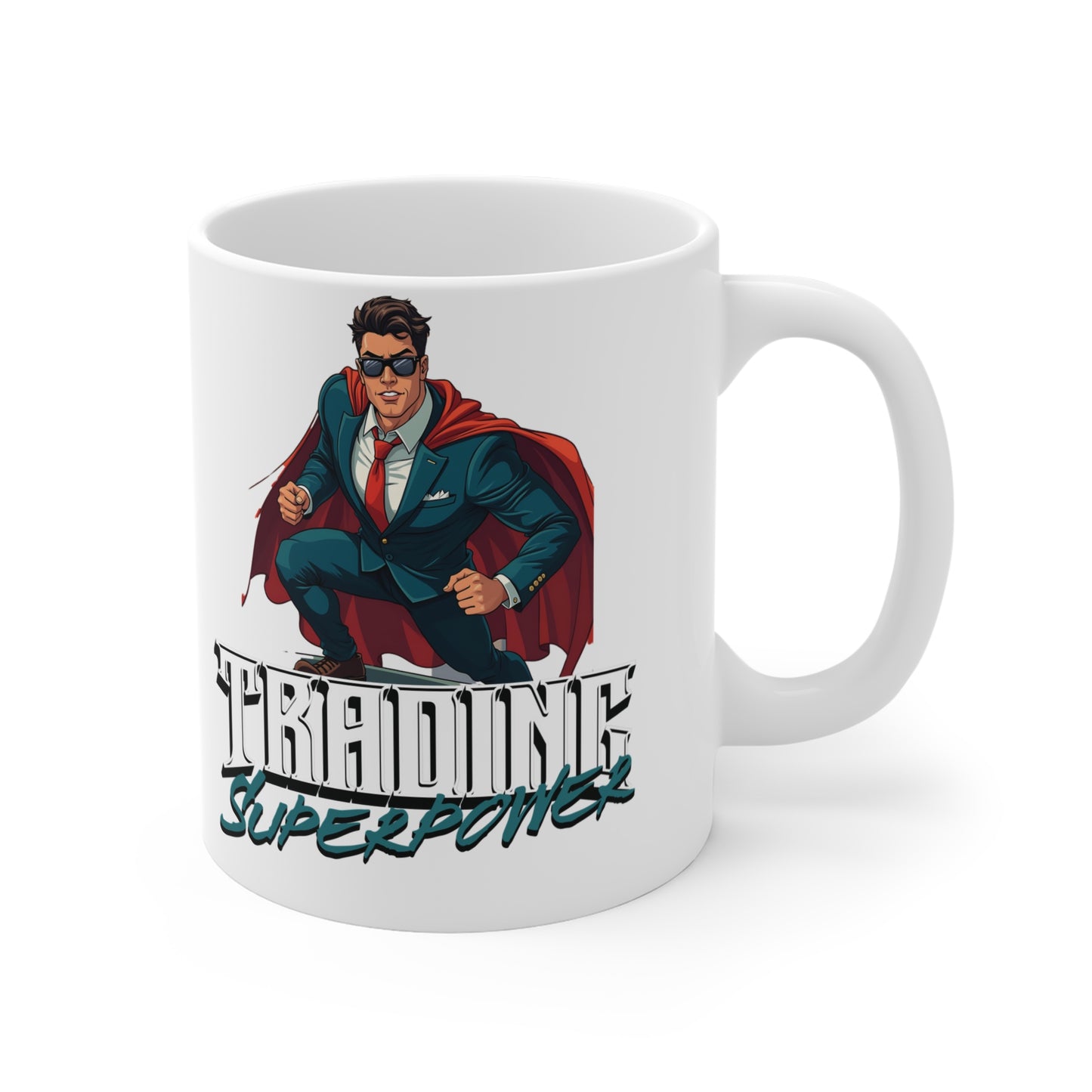 Trading Superpower Mug 11oz