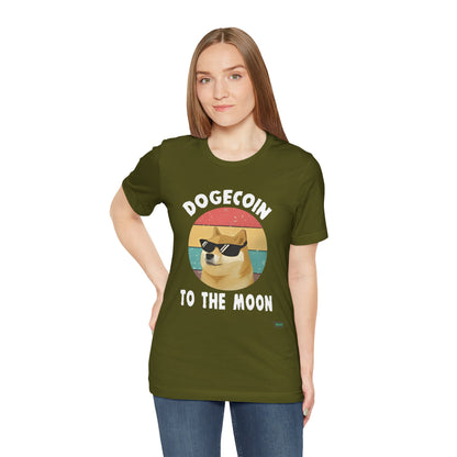 Dogecoin To The Moon T-Shirt