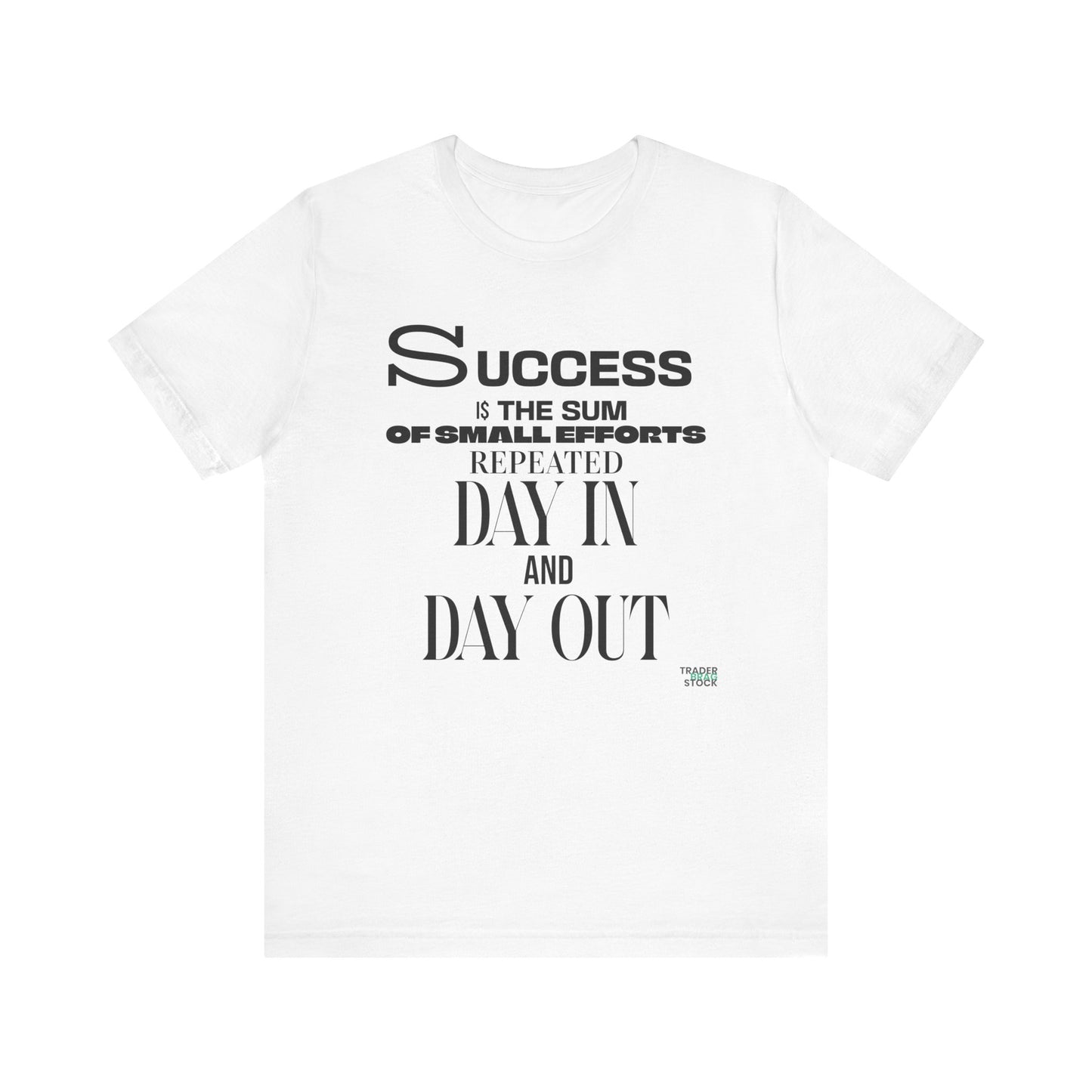 Success is the Sum of Small Efforts T-Shirt