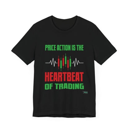 Price Action Trading Typography Tee