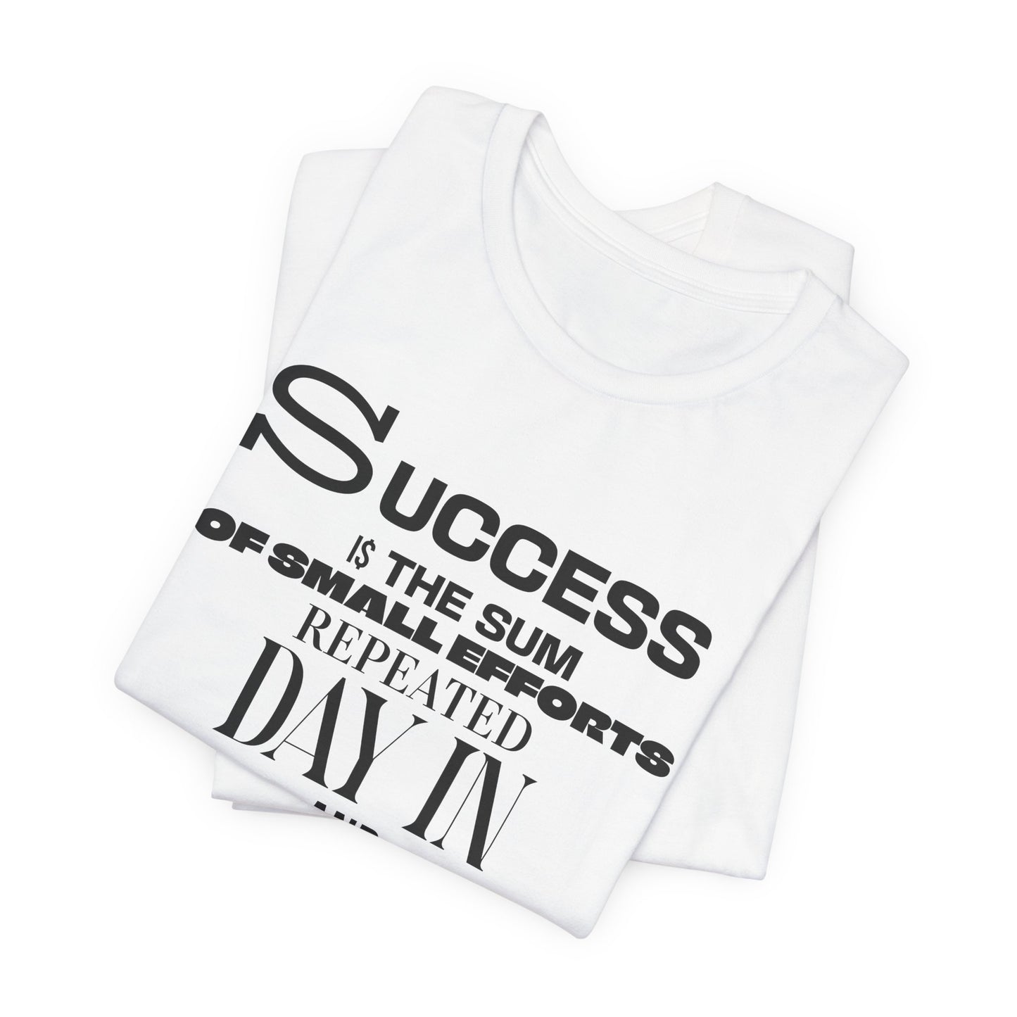 Success is the Sum of Small Efforts T-Shirt