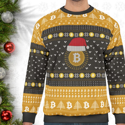 Crypto Claus - Bitcoin Ugly Christmas Sweater