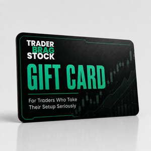 Trader Brag Stock Gift Card, a premium trader gift card