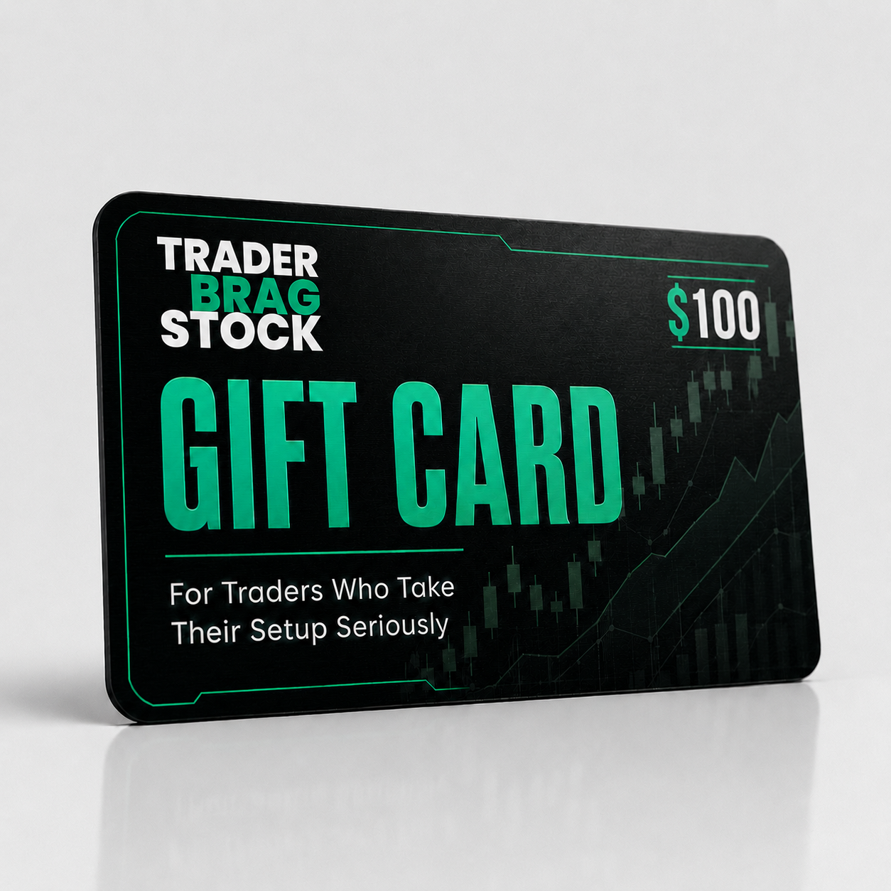 Trader Brag Stock Gift Card — $100 value