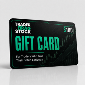 Trader Brag Stock Gift Card — $100 value