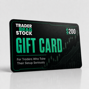 Trader Brag Stock Gift Card — $200 value