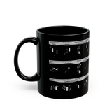 Tasse à motifs de chandeliers