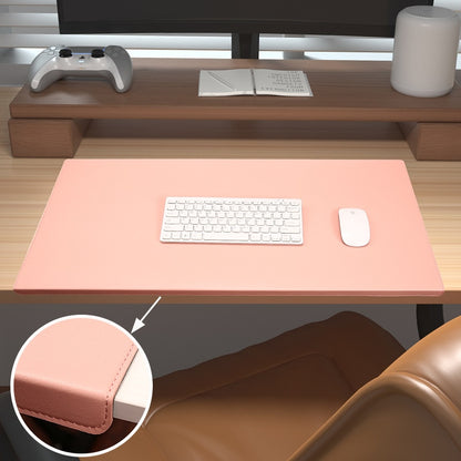 Leather Desk Mat with Folding Wrist Guard