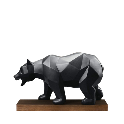 Figurine d’ours moderne