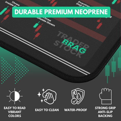 Sous-main de qualité supérieure du commerçant