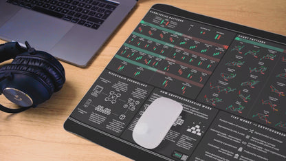 Crypto Trader's Premium Desk Mat