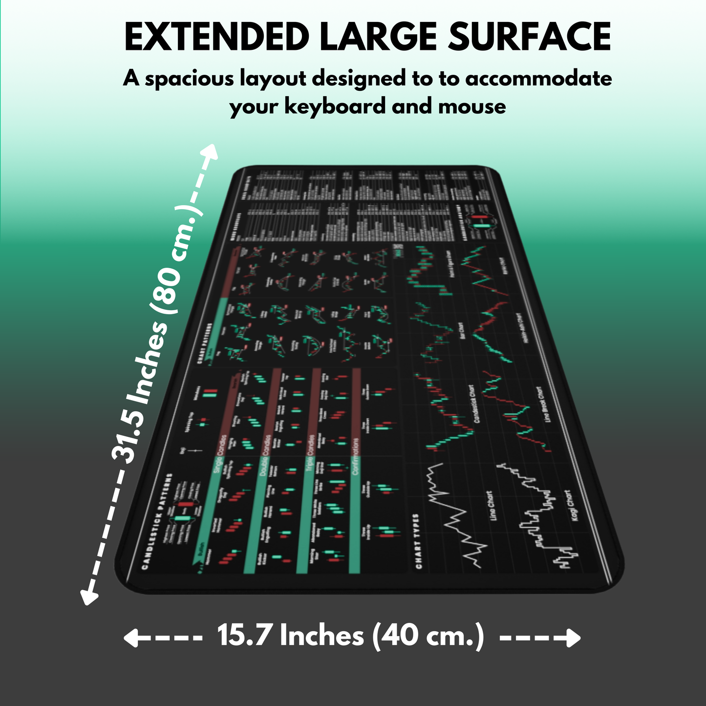 Universal Stocks Trader's Premium Desk Mat