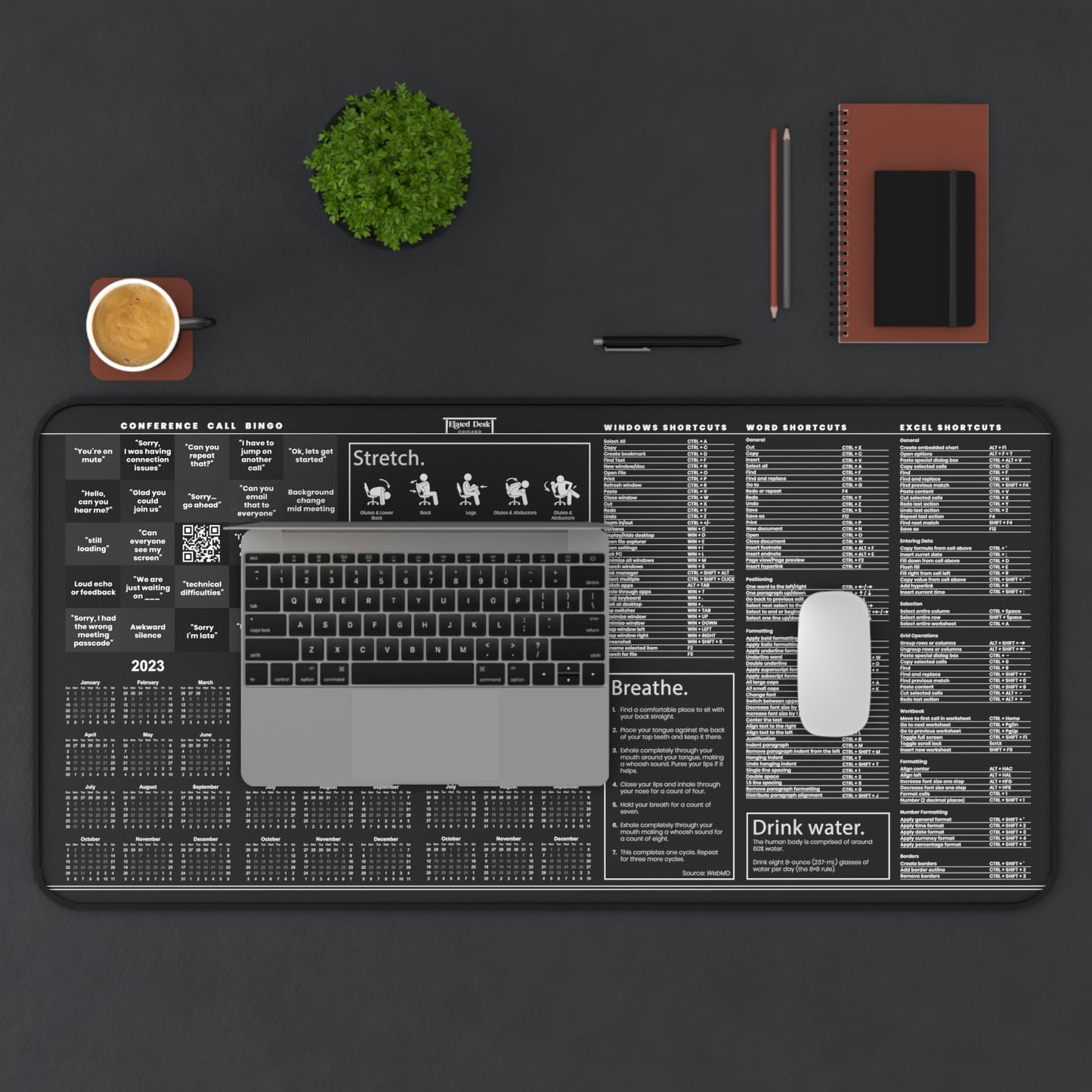 Premium Extra Large Desk Mat