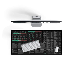 Trader's Premium Desk Mat - Mouse Pads by Printify - dmks, Mouse Pads