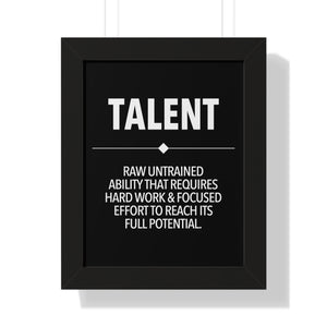 black and white motivational wall art poster, money making, success, grind, hustle